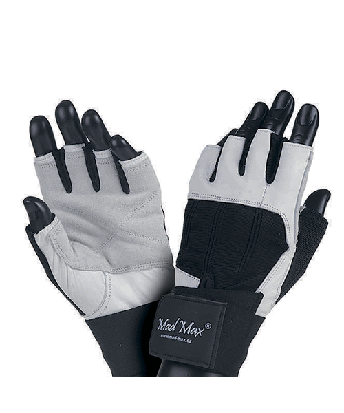 Перчатки Professional Цвет Белый с Черным MAD MAX