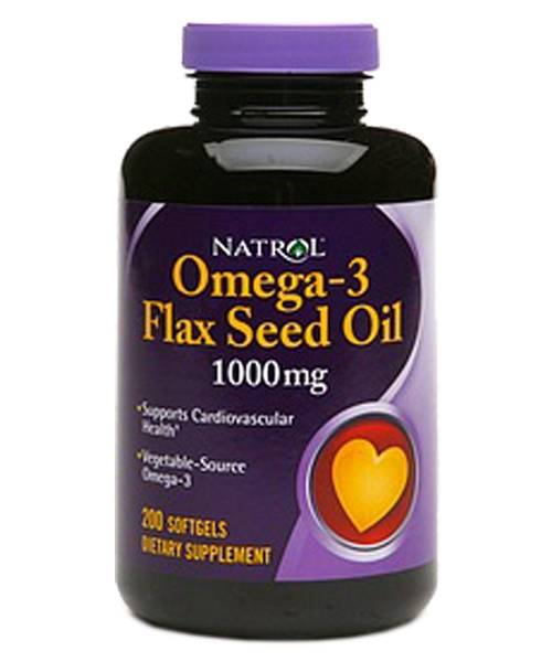 Flax Seed Oil 1000 mg Natrol 200 капс.