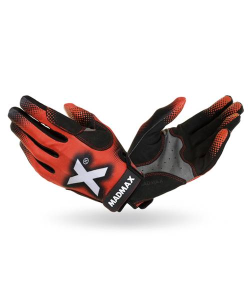 Перчатки Crossfit Цвет Черный с Красным MAD MAX