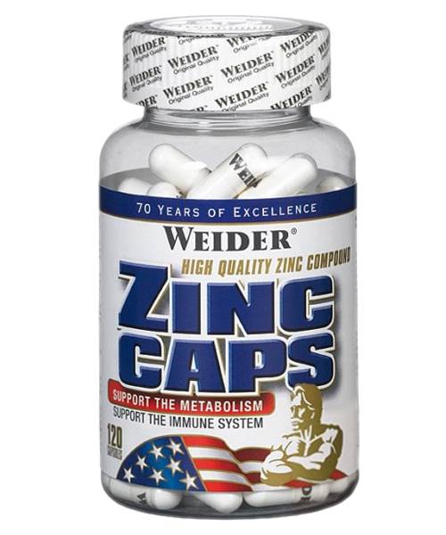 Zinc Caps Weider
