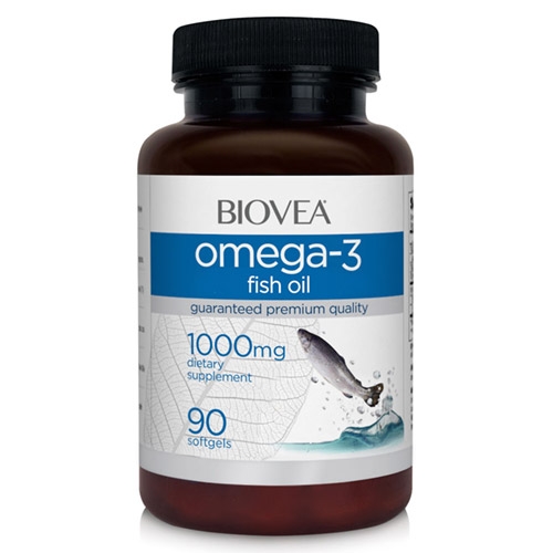 Omega-3 (No Lemon Oil) 1000 mg Biovea 90 капс.