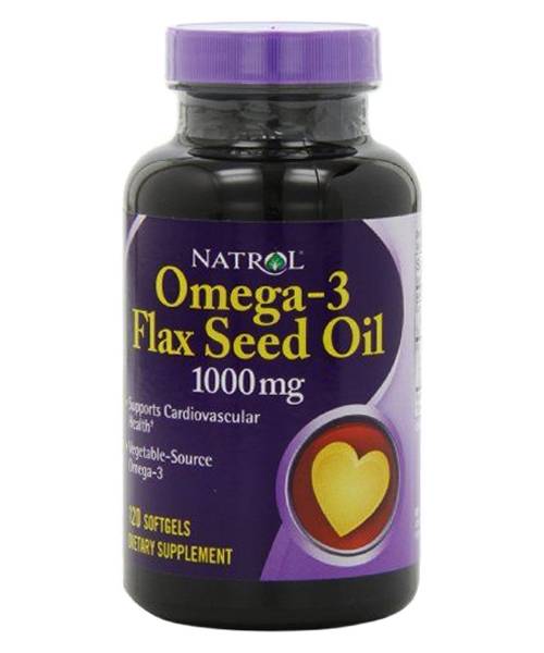 Flax Seed Oil 1000 mg Natrol 120 капс.