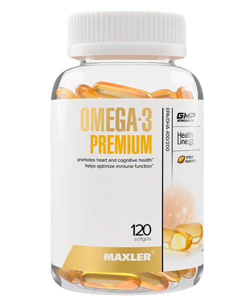 Omega-3 Premium Maxler 120 капс.