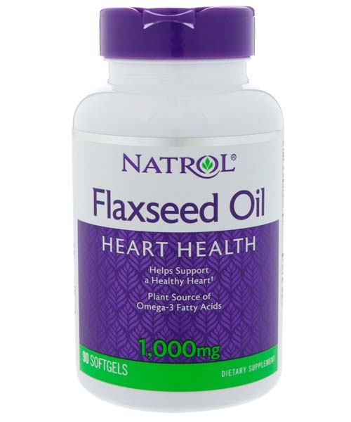 Flax Seed Oil 1000 mg Natrol 90 капс.