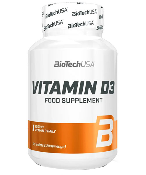 Vitamin D3 Biotech Nutrition 120 таб.