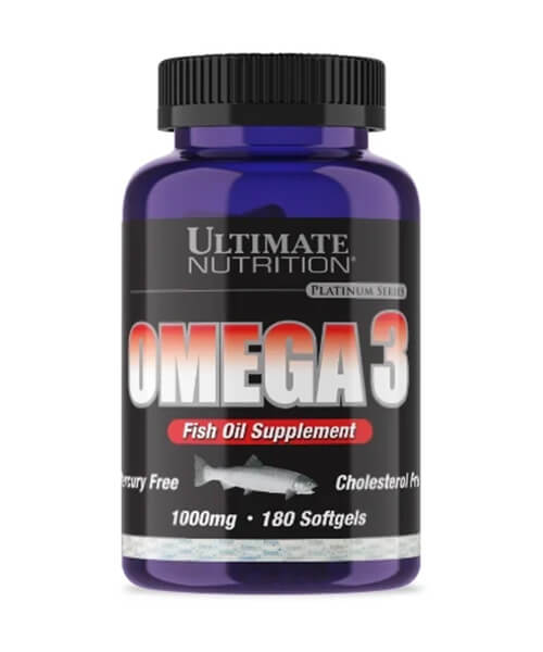 Omega-3 Ultimate Nutrition 180 капс.
