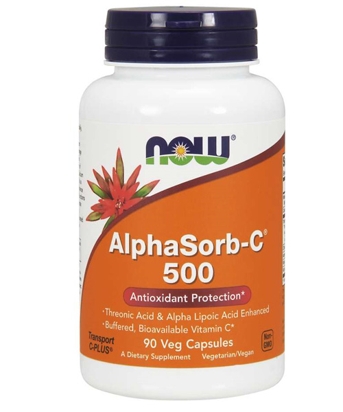 Alphasorb-c 500 mg NOW