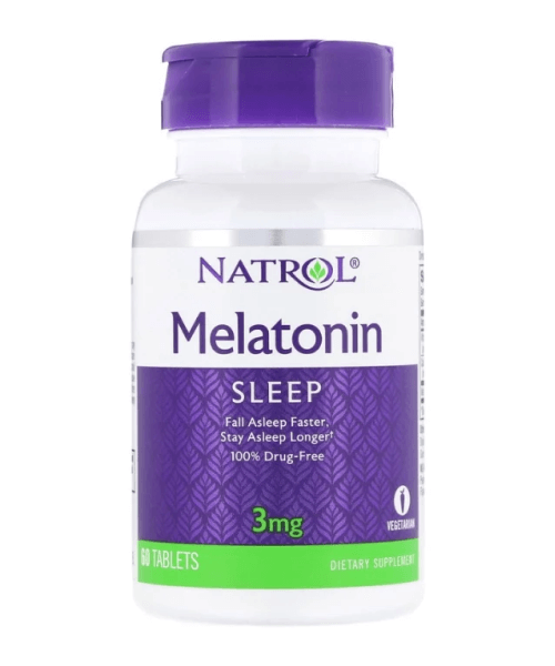 Melatonin 3 mg Natrol 60 таб.