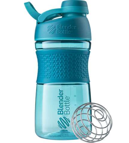 Sportmixer Twist Cap Цвет Морской Голубой Blender Bottle 591 мл.