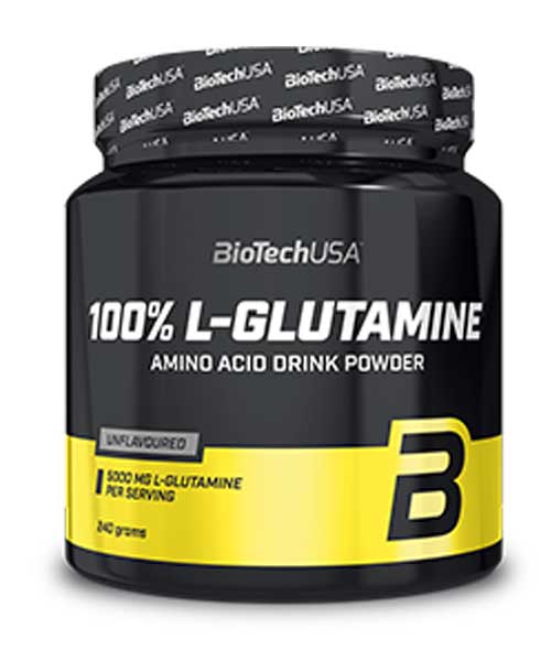 100% L-glutamine Biotech Nutrition 240 г