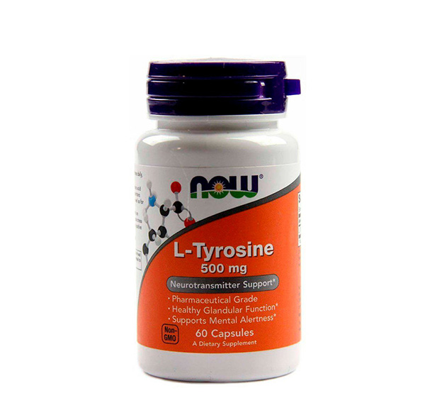 L-tyrosine 500 mg NOW 60 капс.