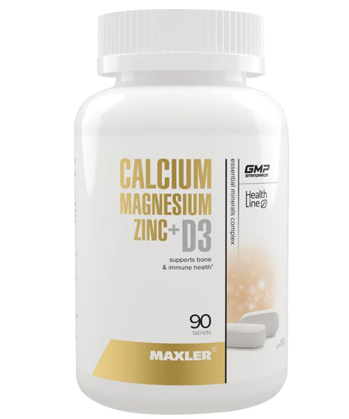 Calcium Zinc Magnesium + D3 Maxler
