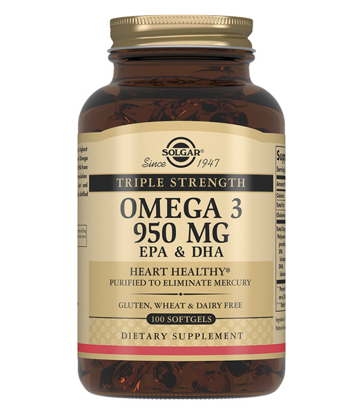 Triple Strength Omega-3 950 mg Solgar