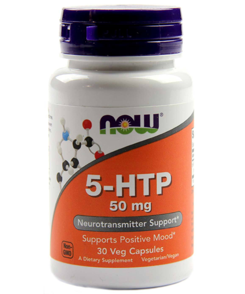 5-htp 50 mg NOW 30 капс.