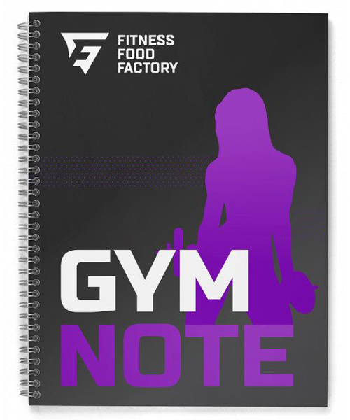 Фитнес-дневник Цвет Фиолетовый Fitness Food Factory