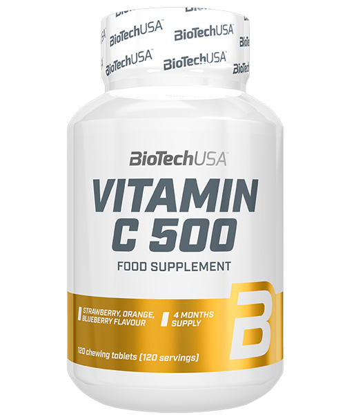 Vitamin C 500 Chewable Biotech Nutrition