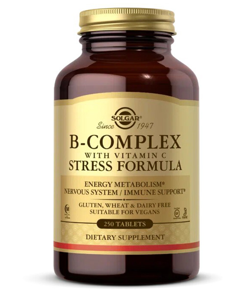 B-complex With Vitamin C Stress Formula Solgar