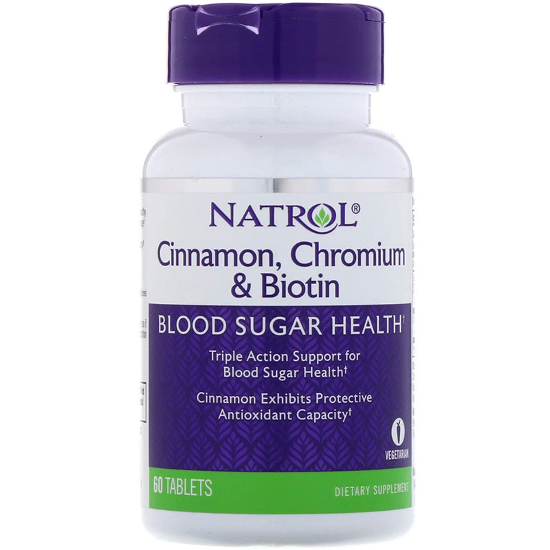 Cinnamon Chromium & Biotin Natrol