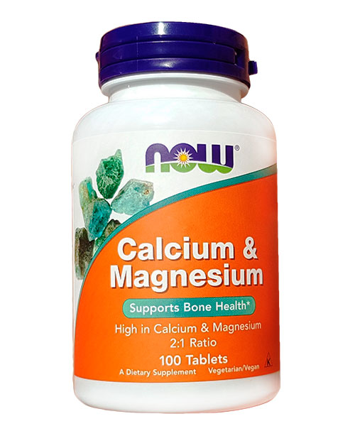 Calcium Magnesium NOW 100 таб.
