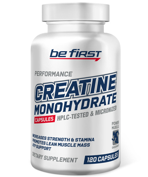 Creatine Monohydrate Capsules BE First