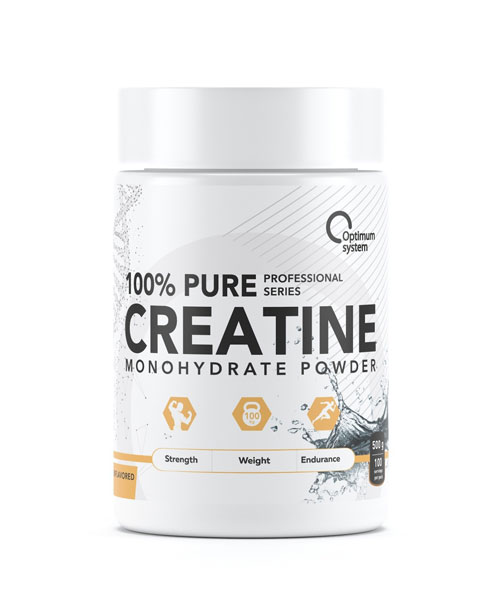 100% Pure Creatine Monohydrate Optimum System 500 г