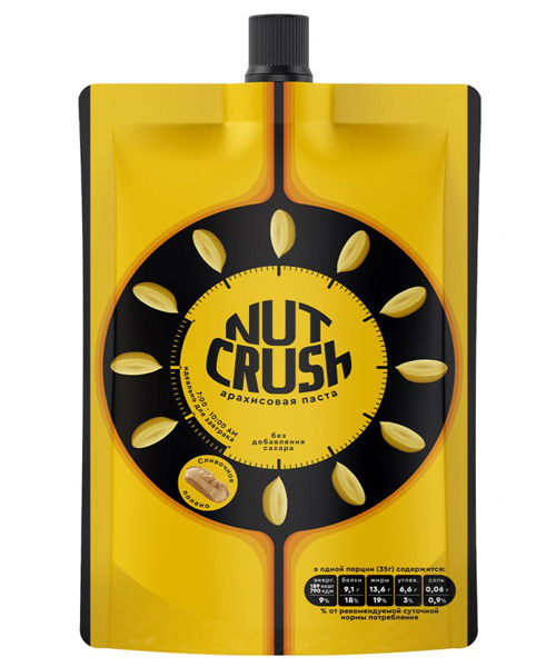 Паста Арахисовая Nut Crush MR. Djemius Zero