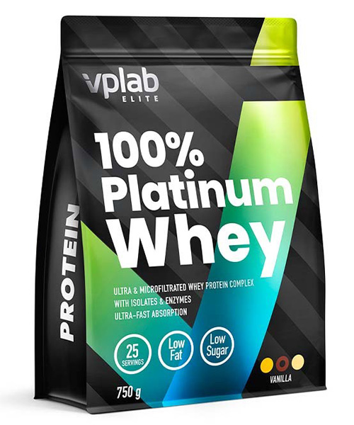 100% Platinum Whey VP Laboratory 750 г