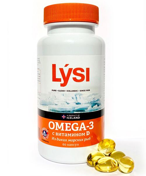 Omega-3 с Витамином D Lysi