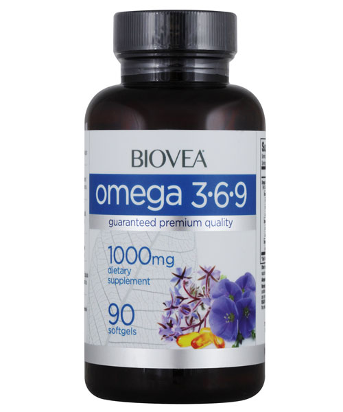 Omega 3-6-9 1000 mg Biovea 90 капс.