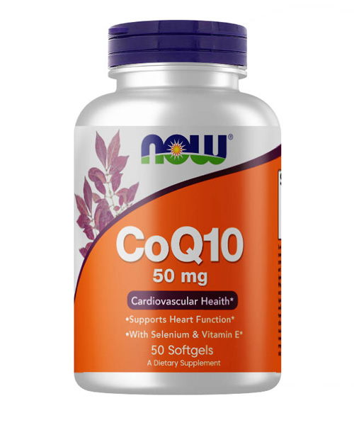 Coenzyme Q10 50 mg + Vitamin E NOW