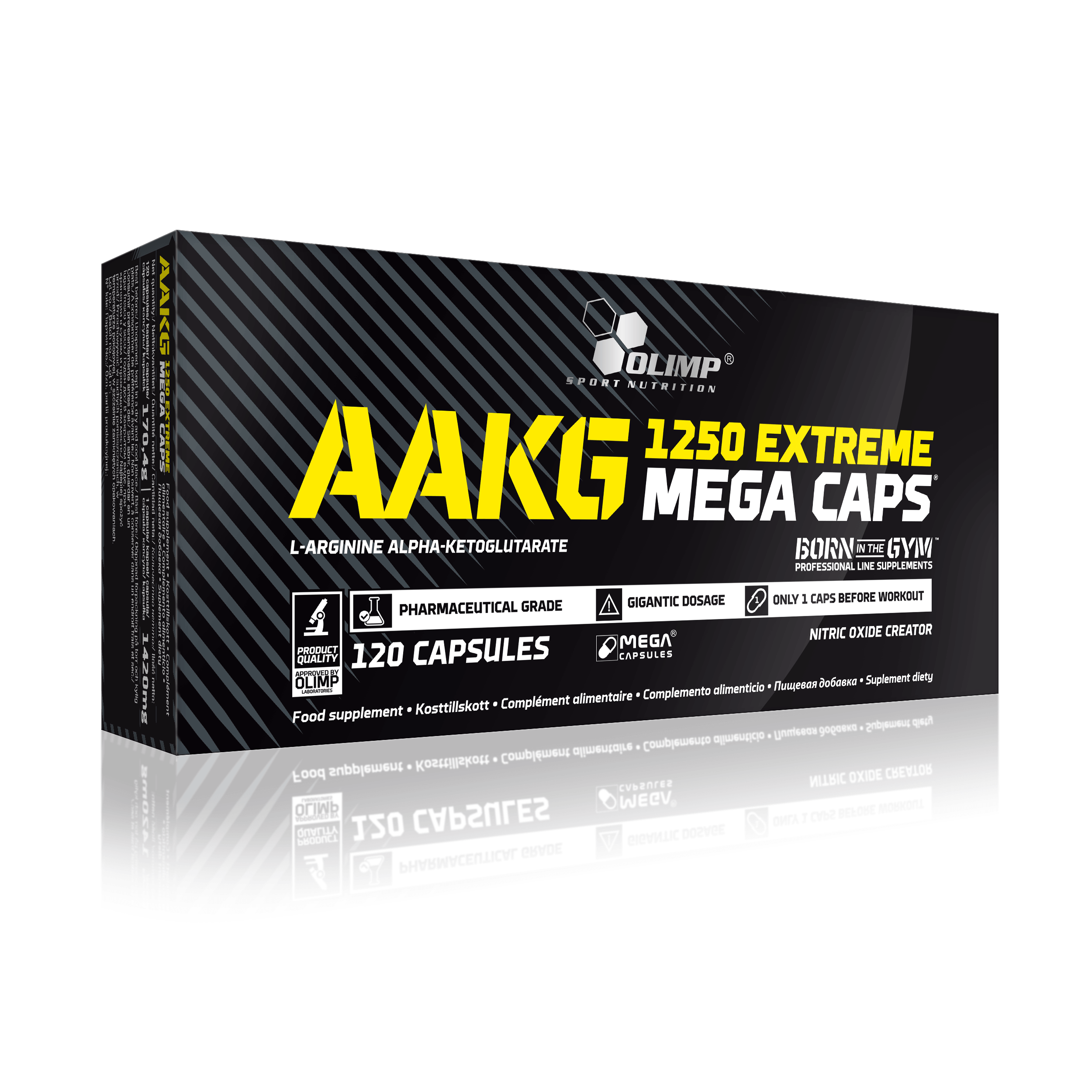 Aakg Extreme 1250 Mega Caps Olimp Sport Nutrition 120 капс.