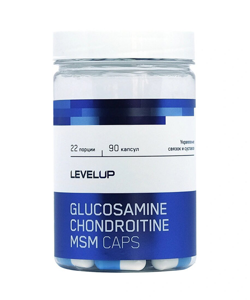 Chondroitine+glucosamine+msm Level UP 90 капс.