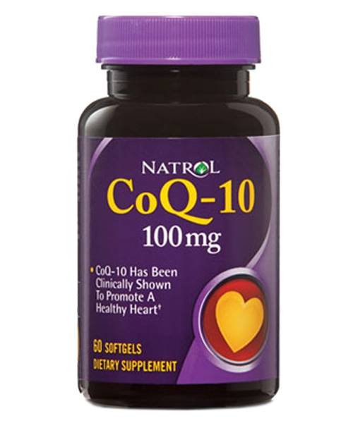 Coenzyme Q10 100 mg Natrol 60 капс.