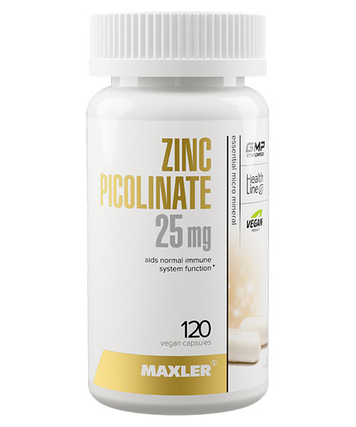 Zinc Picolinate 25 mg Maxler