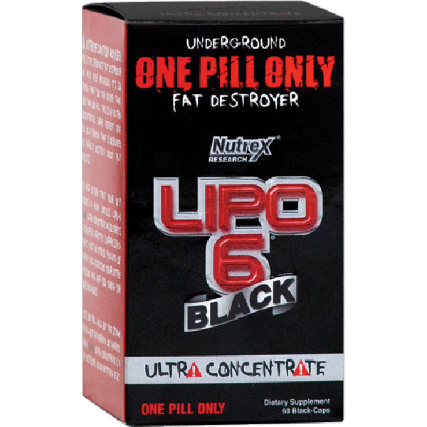 Lipo-6 Black Ultra Concentrate International Nutrex Research 60 капс.
