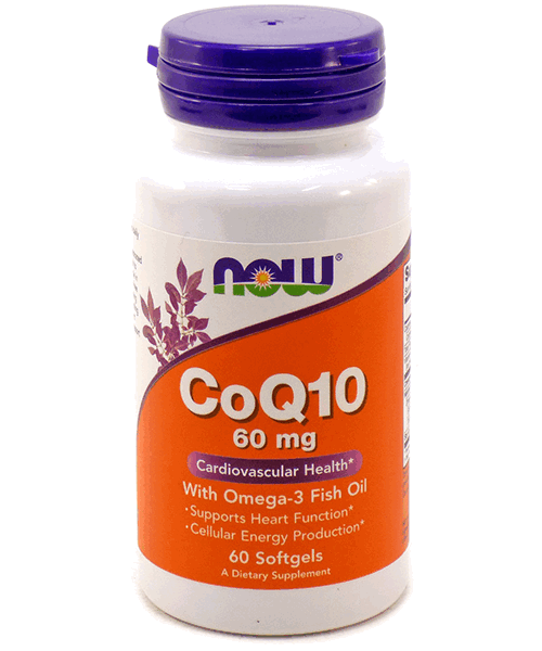 Coenzyme Q10 With Omega 3 NOW