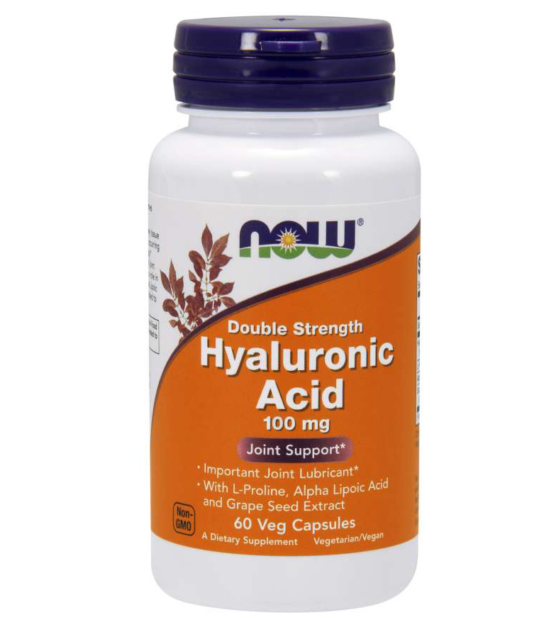 Hyaluronic Acid 100 mg 2x Plus NOW