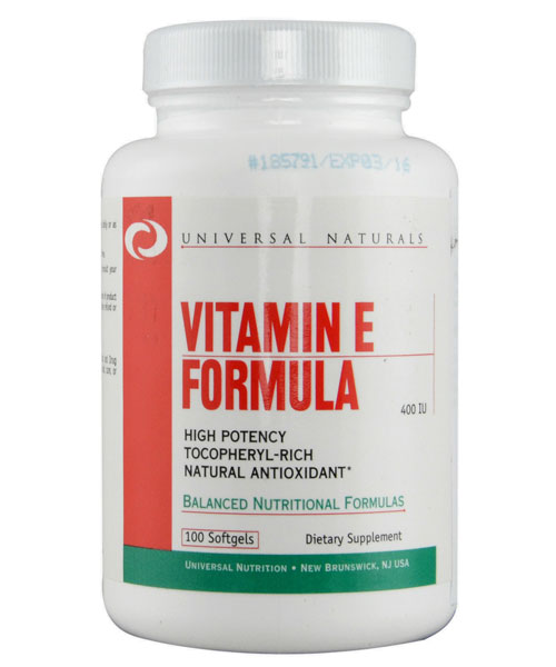 Vitamin E Formula Universal Nutrition