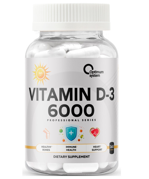 Vitamin D-3 6000 Optimum System