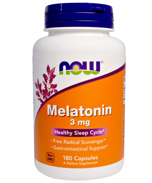 Melatonin 3 mg NOW 180 капс.