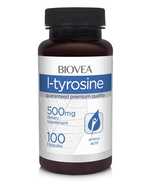 L-tyrosine 500 mg Biovea
