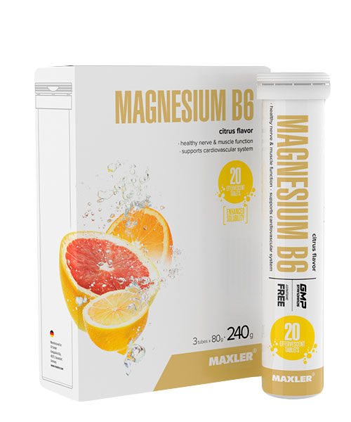 Magnesium B6 Tubes Maxler