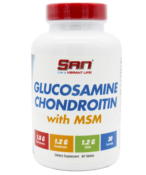 Glucosamine Chondroitin MSM SAN 90 таб.