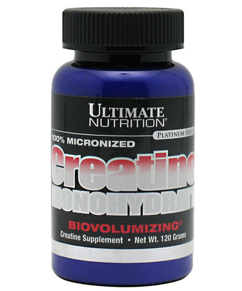 100% Micronized Creatine Monohydrate Ultimate Nutrition 120 г