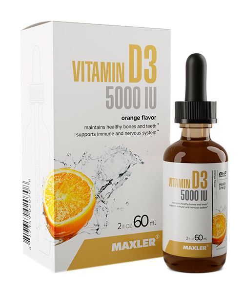 Vitamin D3 5000 Drops Maxler
