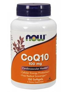 Coenzyme Q10 100 mg NOW 50 капс.