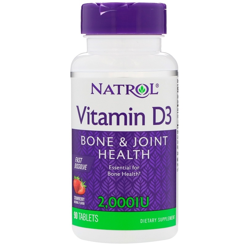 Vitamin D3 2'000 Fast Dissolve Natrol