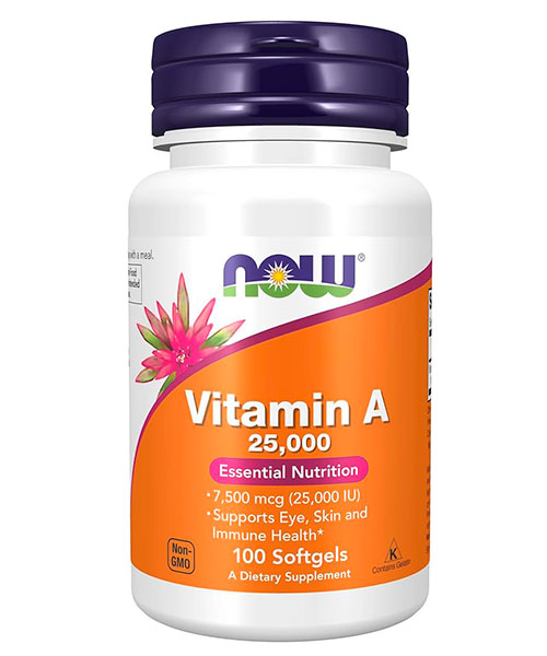 Vitamin A 25000 IU NOW
