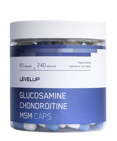 Chondroitine+glucosamine+msm Level UP 240 капс.
