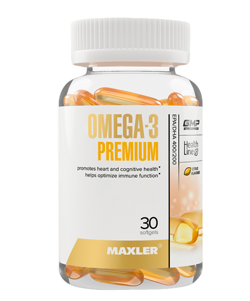 Omega-3 Premium Maxler 30 капс.